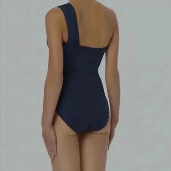 Michael Kohrs one peice one shoulder grey swimsuit - Picture 6 of 6